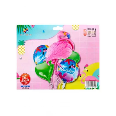 Набор из 5 шаров фольгированных Набор из 5 шаров фольгированных