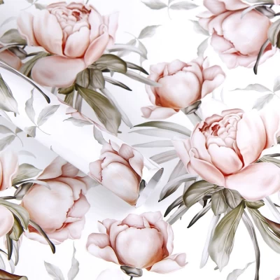 Бумага для упаковки подарков 10 листов  100 х 70см 50г Белый Unison (PCZ10070-10-515)