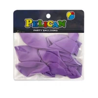 Шарики Pelican 10' (26 см)  пастель сиреневый, 10 шт/уп Фиолетовый Pelican (811011)