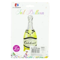 Шарик фольгированный, бутылка Celebrate, 67см Разноцветный Unison (XTS-DKYX69) Шарик фольгированный, бутылка Celebrate, 67см Разноцветный Unison (XTS-DKYX69)