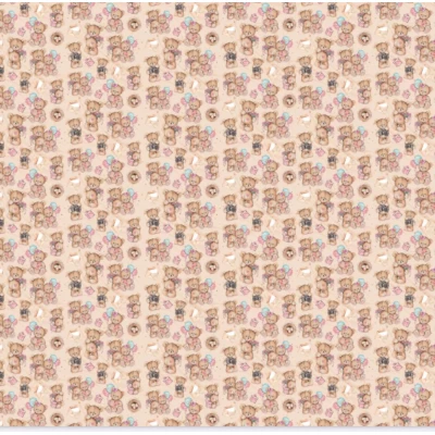 Бумага упаковочная мелованная 80г 10 листов  100 х 70см (PVM10-343)