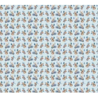 Бумага упаковочная мелованная 80г 10 листов  100 х 70см (PVM10-342)