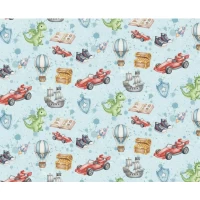 Бумага упаковочная мелованная 80г 10 листов  100 х 70см (PVM10-340)