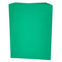 Фоамиран 20 х 30см, 1,5мм, 10 листов, Темно зеленый Зеленый Josef Otten (15A4-7045)