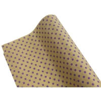 Бумага упаковочная крафт-двосторонний 0,7 х 7м Бежевый Unison (Пт 431.2)