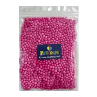 Пенопластовые шарики диаметр 4-6мм малиновые, 250мл Розовый Pelican (886102)