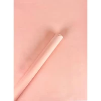 Бумага упаковочная крафт-двосторонний 0,7 х 7м Розовый Unison (Пт 474.2)