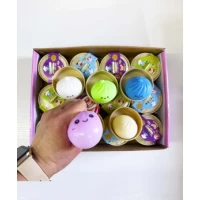 Сквиш пельмень 5,5см антистресс Dumpling цветной 5,5-М (712401)