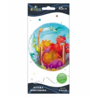Шарик фольгированный Pelican, Динозаврики, 45см Разноцветный Pelican (835140)