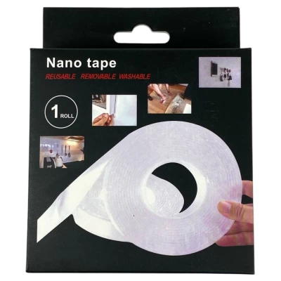 Лента клейкая многоразовая ,Nano tape 3см х 5 м (12-11)