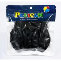 Шарики Pelican 10' (26 см) пастель черный, 10 шт/уп Черный Pelican (811028) Шарики Pelican 10' (26 см) пастель черный, 10 шт/уп Черный Pelican (811028)