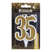 Свеча юбилейная для торта Pelican 