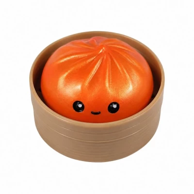 Сквиш пельмень 8,5см антистресс Dumpling металлик (712408) Сквиш пельмень 8,5см антистресс Dumpling металлик (712408)