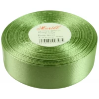 Атласная лента 2,5см x 33м Зеленый Marill (LA2533-159)