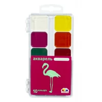 Акварельные краски Гамма 10цв Гамма Украина (200104)