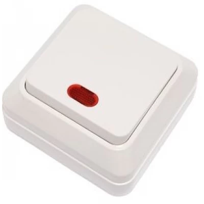 Выключатель одинарный наружный с подсветкой YW-1801 YAWEITAI (Аватар)