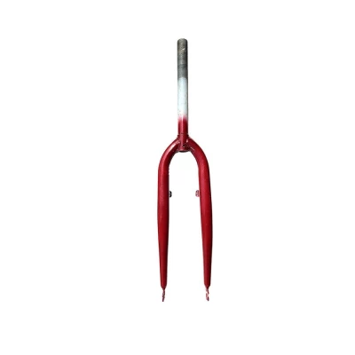 Вилка дорожная 26" красная или хром