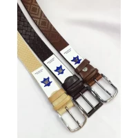 Ремень Натуральная кожа,3,5 см, в ассортименте