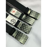 Ремень Итальянская кожа, автомат, унисекс