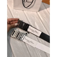 Ремень из натуральной кожи Christian Dior 4 см