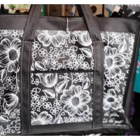 Эко сумка плотная с карманчиком 38×32×12 см