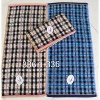 Полотенце Клетка махровое 35 x 70 см