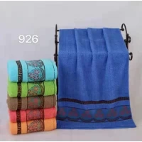 Полотенце махровое для лица Узор 50 x 90 см, в ассортименте