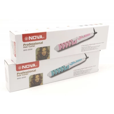 Плойка Стайлер Спиральная Для Завивки Волос NOVA 8558