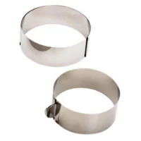 Форма раздвижная для выпечки Круг высота 8 см