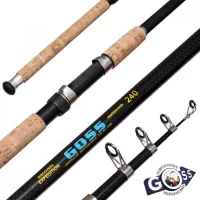 СПИННИНГОВОЕ УДИЛИЩЕ ТЕЛЕСКОП GOSS SUPERHARD 80-120G 2,4М