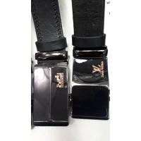 Ремень женский автомат кожаный брендовый, в ассортименте