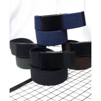 Ремень-резинка 3.8 см однотонный