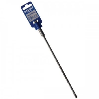 Бур SDS PLUS Зенит Профи 6x260 мм (20006260)