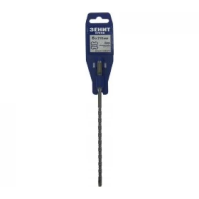 Бур SDS PLUS Зенит Профи 6x210 мм (21006210)