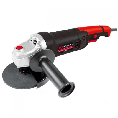 Шлифмашина угловая 1200Вт, диаметр круга 125мм, 11000 об/мин INTERTOOL WT-0224 Шлифмашина угловая 1200Вт, диаметр круга 125мм, 11000 об/мин INTERTOOL WT-0224