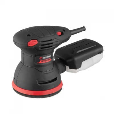 Шлифмашина эксцентриковая, 300 Вт, 5000-12000 об/мин, 125 мм INTERTOOL WT-0541 Шлифмашина эксцентриковая, 300 Вт, 5000-12000 об/мин, 125 мм INTERTOOL WT-0541