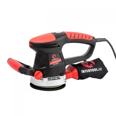 Шлифмашина эксцентриковая, 480 Вт, 4000-14000 об/мин, 125 мм, ход эксцентрика 2.3 мм. INTERTOOL WT-0542 Шлифмашина эксцентриковая, 480 Вт, 4000-14000 об/мин, 125 мм, ход эксцентрика 2.3 мм. INTERTOOL WT-0542