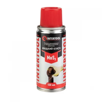 Смазка проникающая "Жидкий Ключ", аэрозоль 100 мл INTERTOOL FS-4110