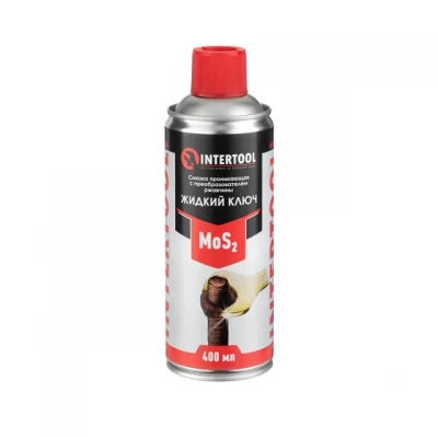 Смазка проникающая "Жидкий Ключ", аэрозоль 400 мл INTERTOOL FS-4140