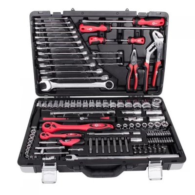 Набор инструментов Intertool et-7119 1/4" & 1/2"; 119ед