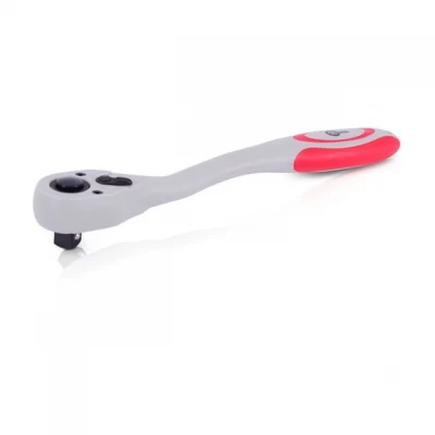 Ключ трещоточный, рукоятка с храповым механизмом, трещотка изогнутая 1/4, 72 зуба HT-2107 Ключ трещоточный, рукоятка с храповым механизмом, трещотка изогнутая 1/4, 72 зуба HT-2107