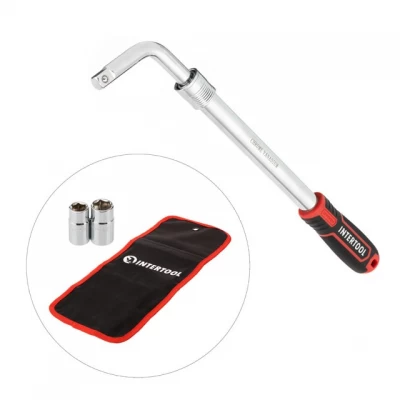 Ключ баллонный телескопический 1/2", 17/19, 21/23мм, Cr-V, чехол, STORM INTERTOOL HT-1601 Ключ баллонный телескопический 1/2", 17/19, 21/23мм, Cr-V, чехол, STORM INTERTOOL HT-1601