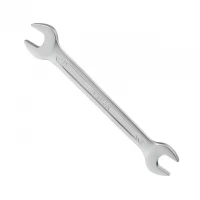 Ключ рожковый 16-17мм Cr-V, покрытие сатин-хром; PROF DIN3113 INTERTOOL XT-1116