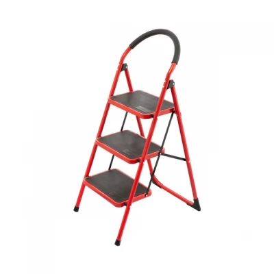 Стремянка 3 ступени 380*260мм высота 1131мм, до верхней ступени 729мм INTERTOOL LT-0037 Стремянка 3 ступени 380*260мм высота 1131мм, до верхней ступени 729мм INTERTOOL LT-0037