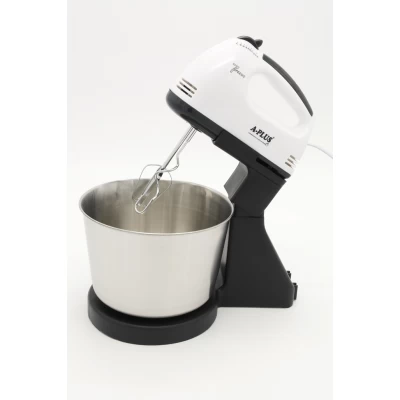 Миксер С Чашей 7 Скоростей + 4 Насадки 300 Вт/2 Л A-PLUS 1556