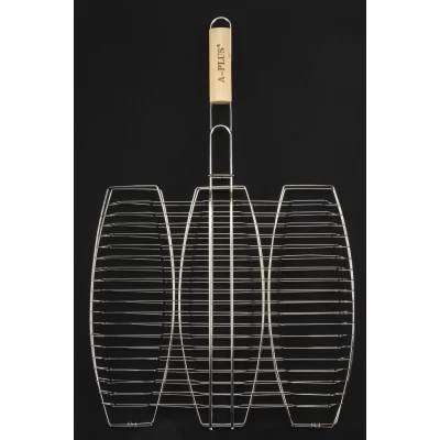 Решетка Для Рыбы Гриль 36 Х 40 См (3 Секции) 1886