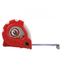 Рулетка с металлическим полотном 8 м x 25 мм "Супер Магнит" blister INTERTOOL MT-0308