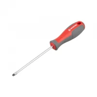 Отвертка шлицевая SL4.0*100 мм, CR-V INTERTOOL VT-3303 Отвертка шлицевая SL4.0*100 мм, CR-V INTERTOOL VT-3303