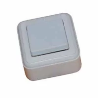 Выключатель одинарный наружный А1-077-10А Полтава