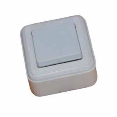 Выключатель одинарный наружный А1-077-10А Полтава